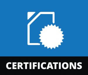 Our Certifications