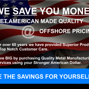Metal Fabrication Discount and Savings